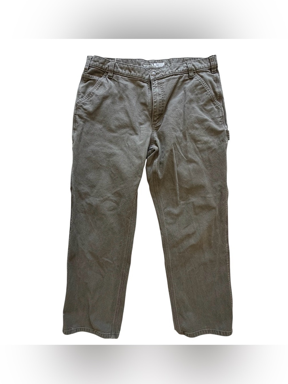 Carhartt BN3279-M Men’s Gray Heavy Painter Loop Pants Relaxed Jeans 40x32
